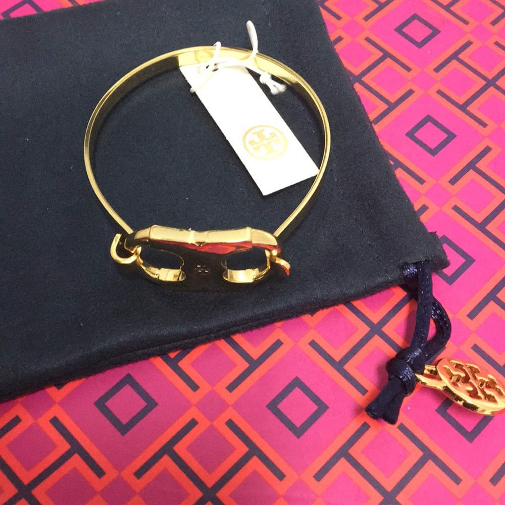 🎉NWT TORY BURCH GEMINI LINK ID BRACELET🎉 - Picture 3 of 6